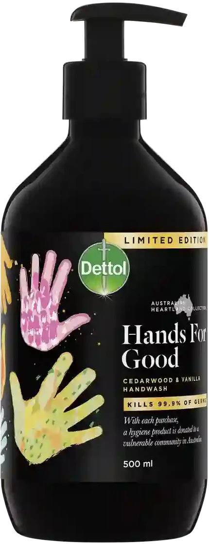 Australian Heartland Collection Hands For Good Cedarwood & Vanilla Handwash